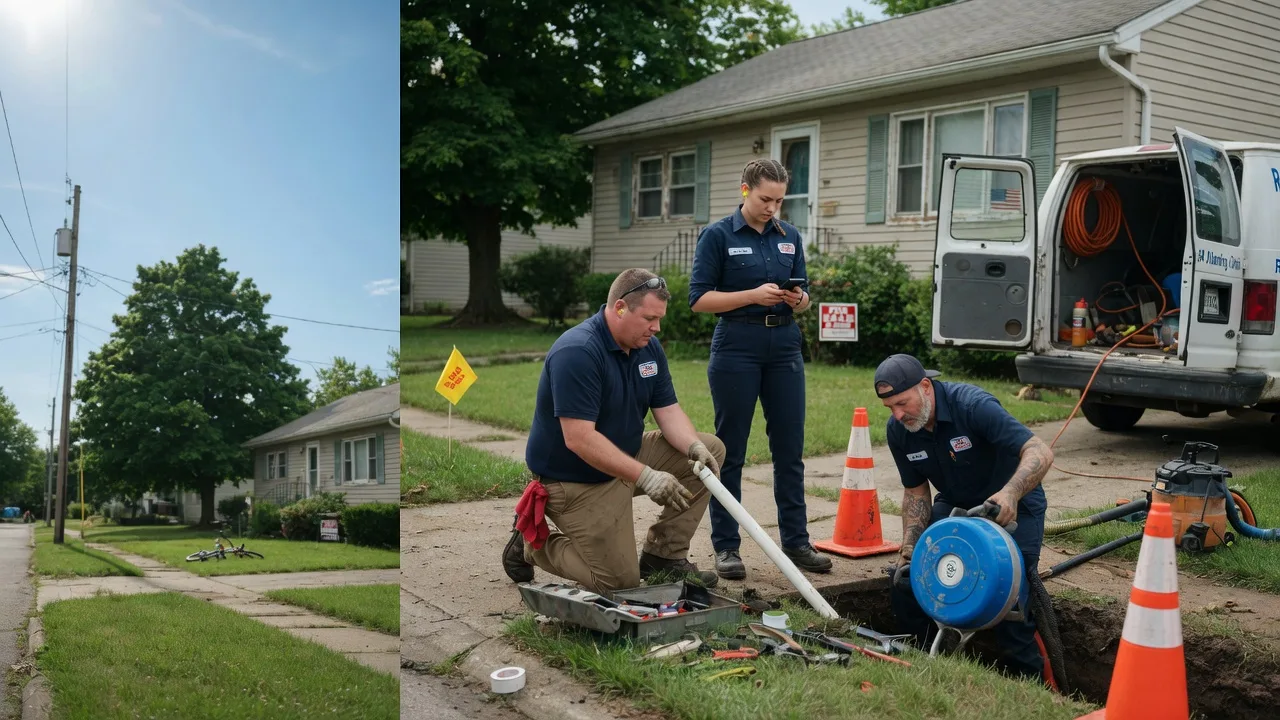 Sewer Line Repair in Means, KY near me